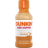 Dunkin Donuts Iced Coffee, Original Caramel, 13.7 Fluid Ounce (Pack of 12)
