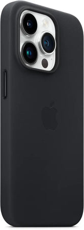 Apple - iPhone 14 Pro Max Leather Case with MagSafe - Midnight
