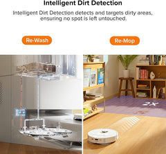 Roborock Qrevo Pro Robot Vacuum and Mop with FlexiArm Edge Mopping