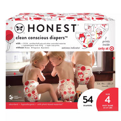 The Honest Company Clean Conscious Disposable Diapers - Size 4