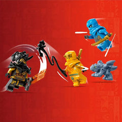 LEGO NINJAGO Nya and Arin's Baby Dragon Battle Building Toy 71798