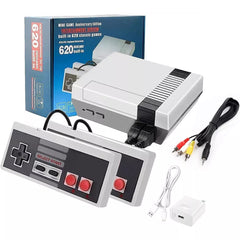 Link Retro Mini Gaming Console with 620 Games 8 Bit Game System