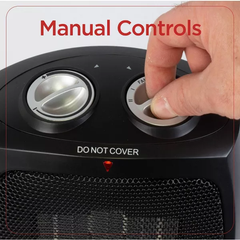 BLACK+DECKER Personal Ceramic Indoor Heater Black