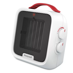 Honeywell UberHeat 5 Ceramic Heater White: Portable Electric Indoor Heater