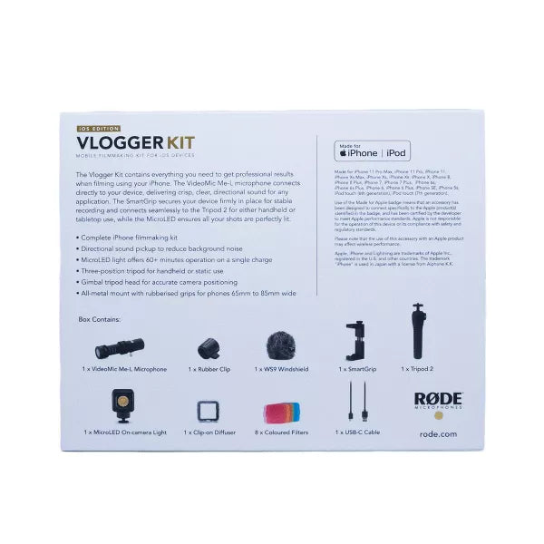 RODE Vlogger Kit - iOS Edition